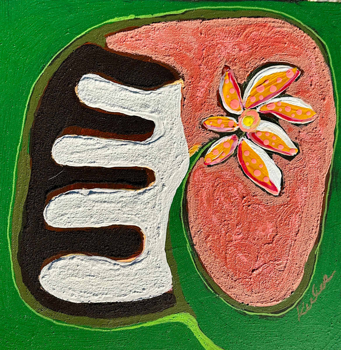 Garden Map #74 Springtime in the Desert by Lynda Keeler 