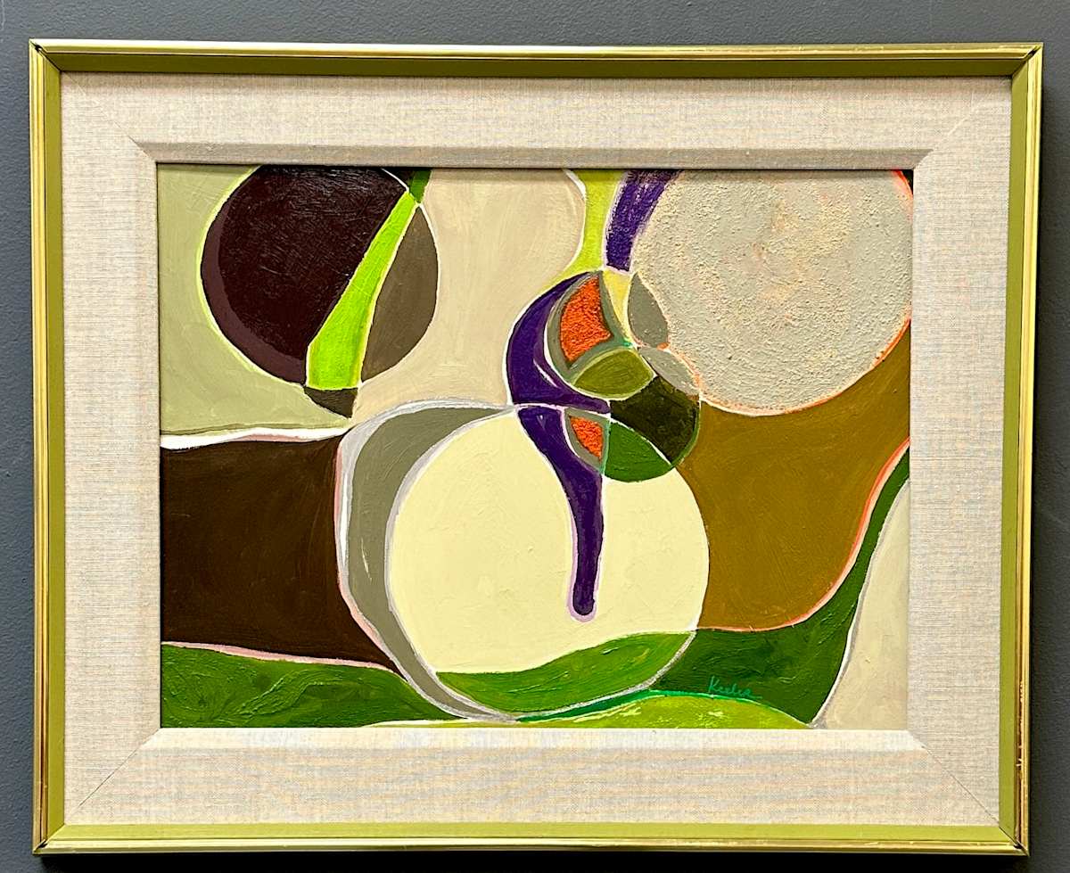 SOLD Between the Sun and the Moon #14 by Lynda Keeler, Image 1.