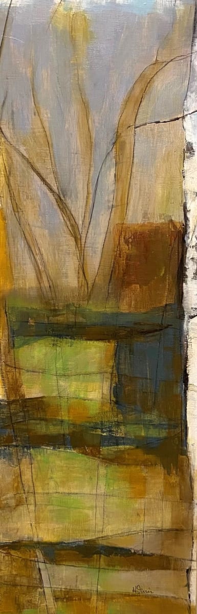 Autumn by Heather Duris  Image: Abstract work with the colors of autumn in the Midwest. 