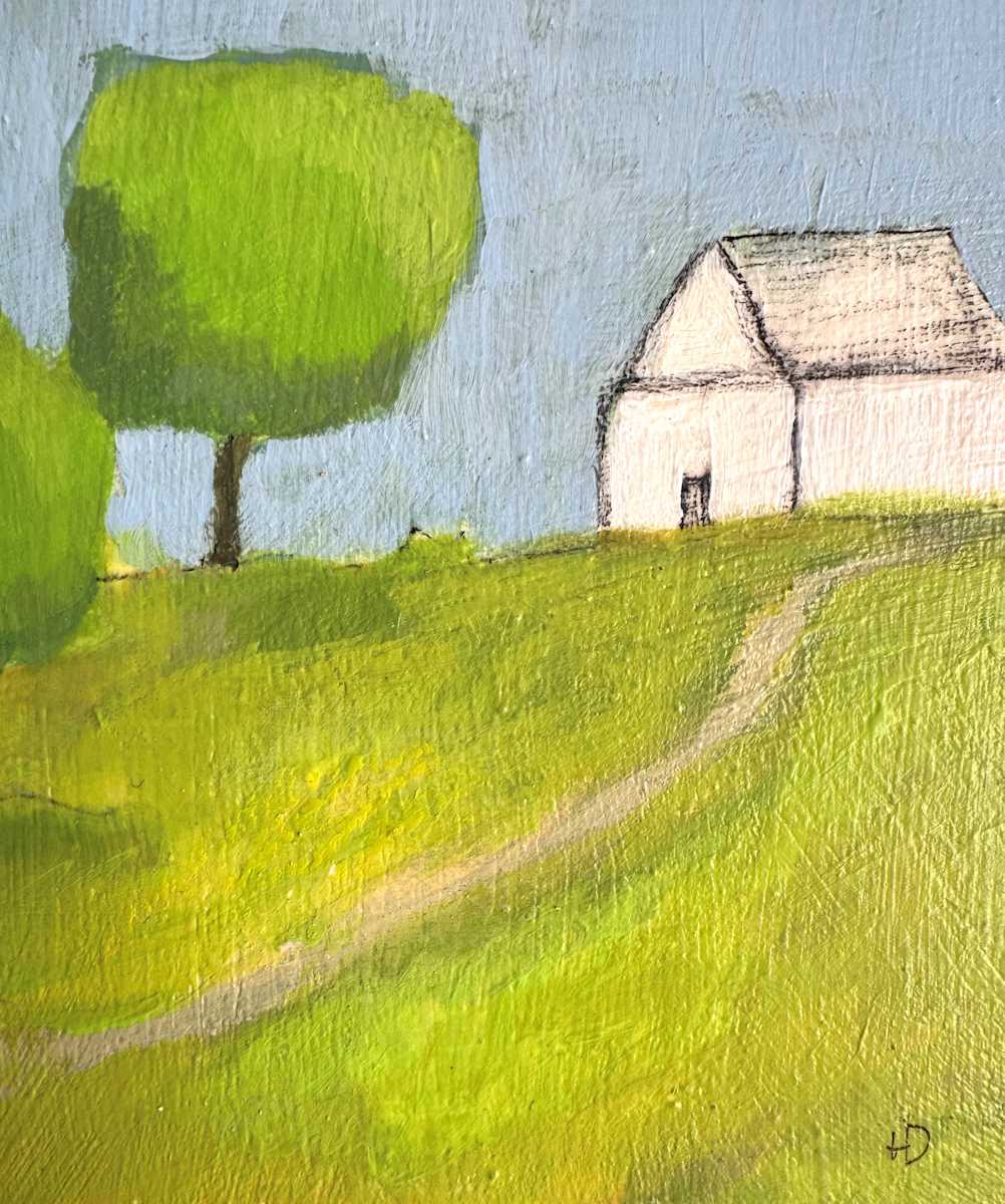 House On a Hill by Heather Duris  Image: Detail