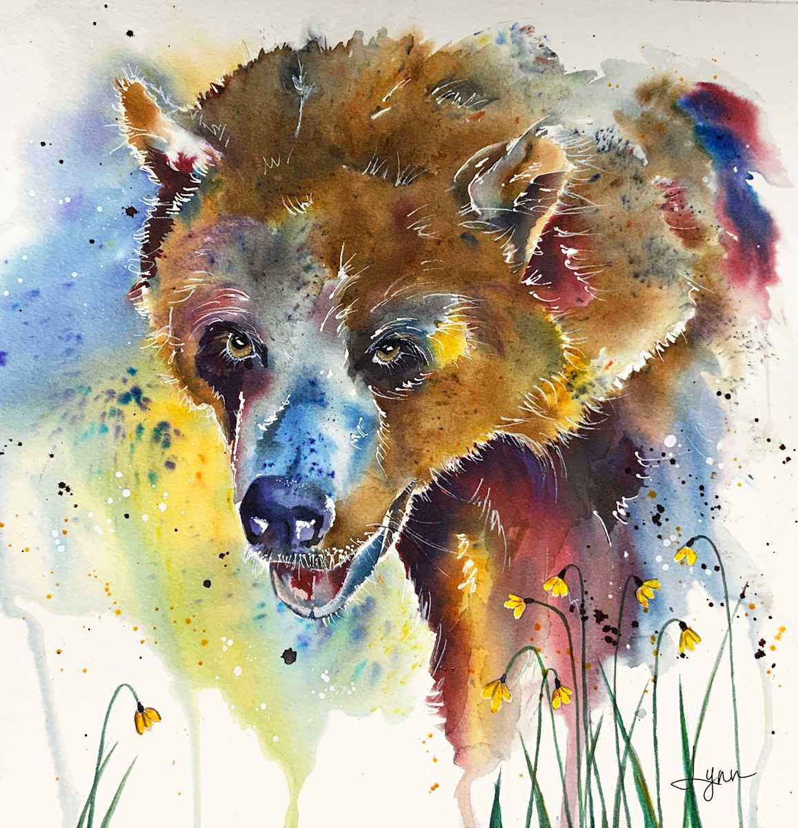 Bernie Bear by Lynn Shield, Image 1.
