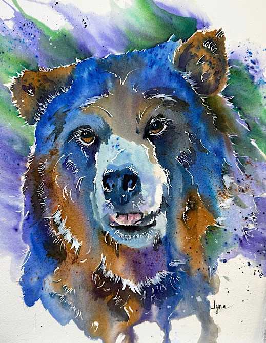 Celestial Grizzly by Lynn Shield  Image: Celestial Grizzly