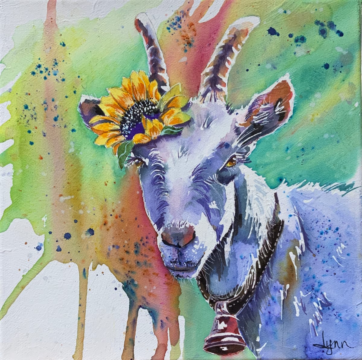 Sunny Goat by Lynn Shield 