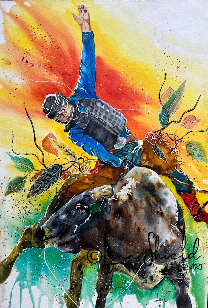 Ride 'Em by Lynn Shield  Image: Ride 'Em - close up