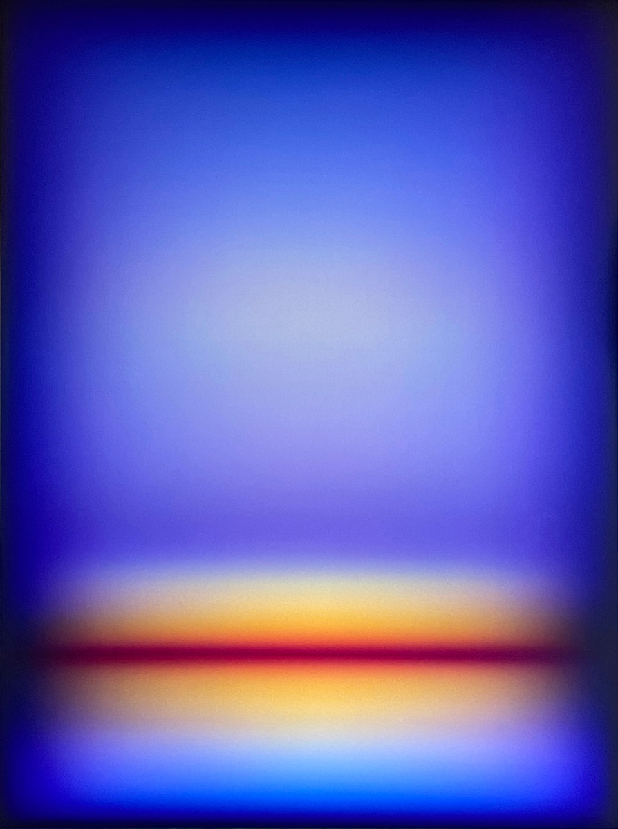 Patrick DeAngelis painting "Day-n-Night" oil on canvas