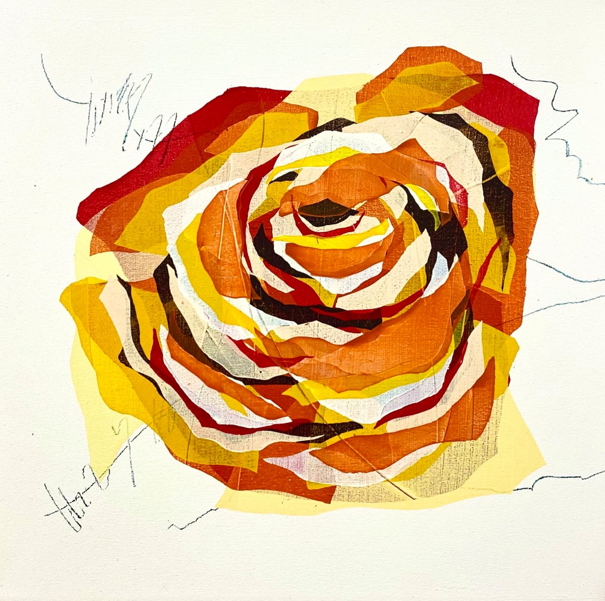 Rose I by Mel Reese 
