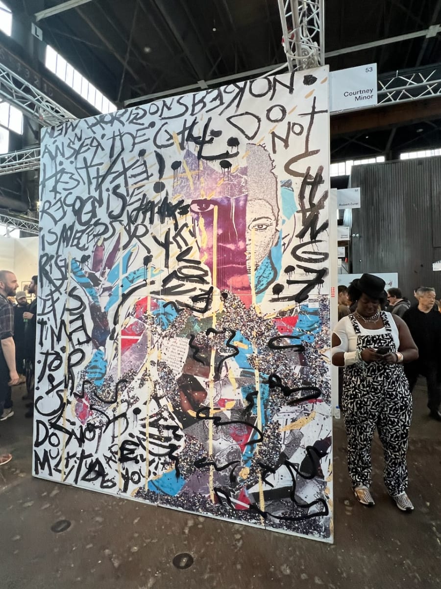 Multitudes Within Open Edition Printed Tile Murals (10 feet x 8 feet) by Courtney Minor 