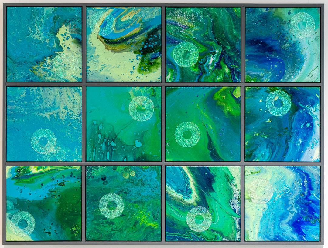 Blue Green Planet by Vicky Lentz 