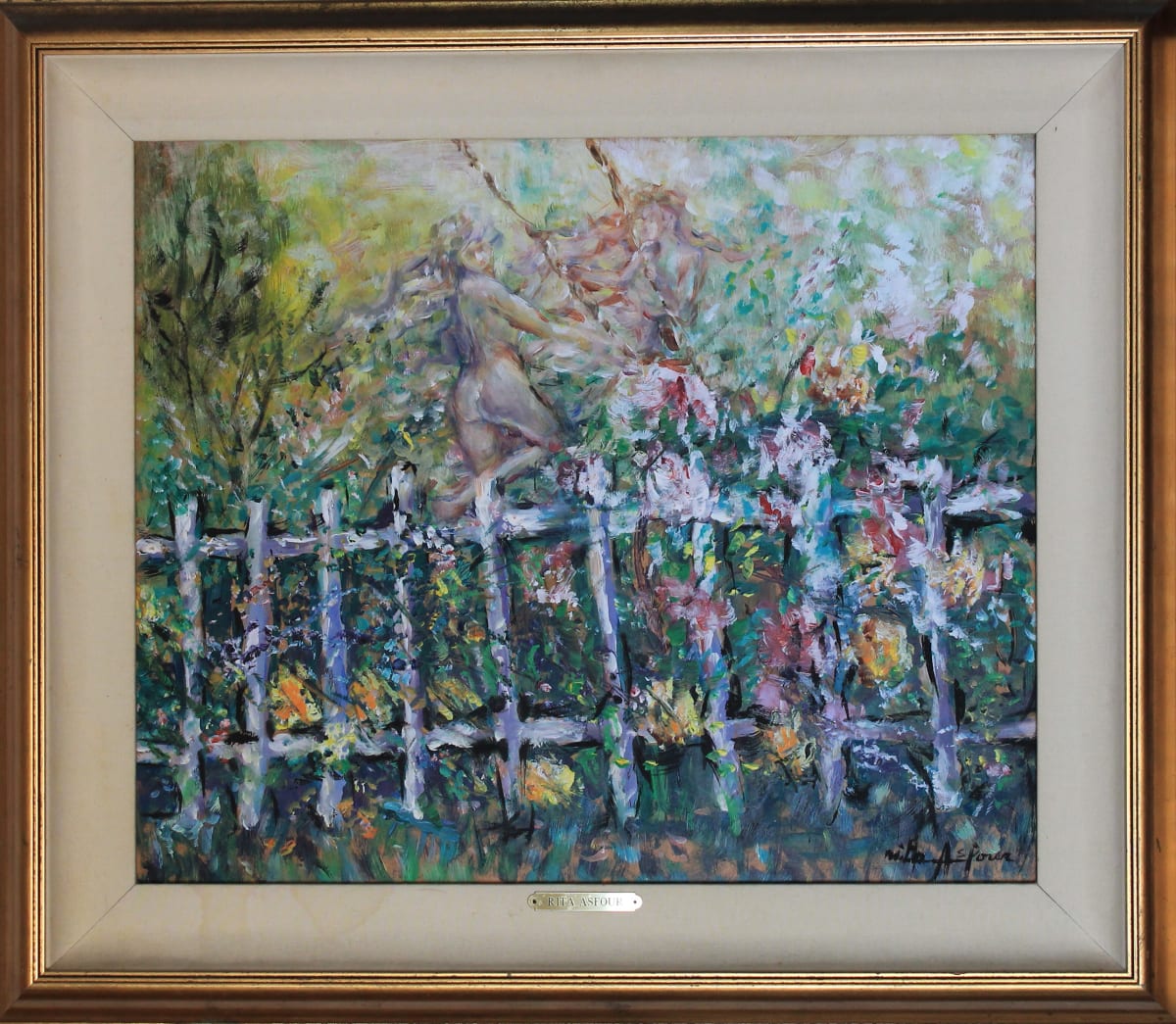 Angel Fence by Rita Asfour, Image 1.