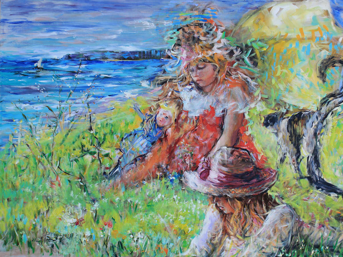 Children At Play by Rita Asfour, Image 1.