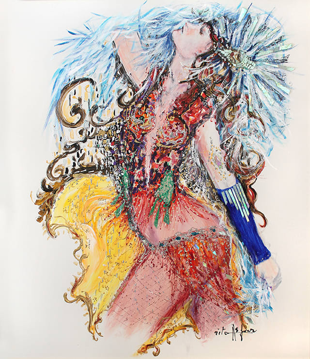 Azteca by Rita Asfour, Image 1.