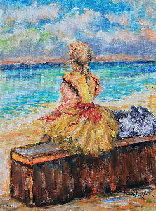 Uninterested Cat by Rita Asfour, Image 1.