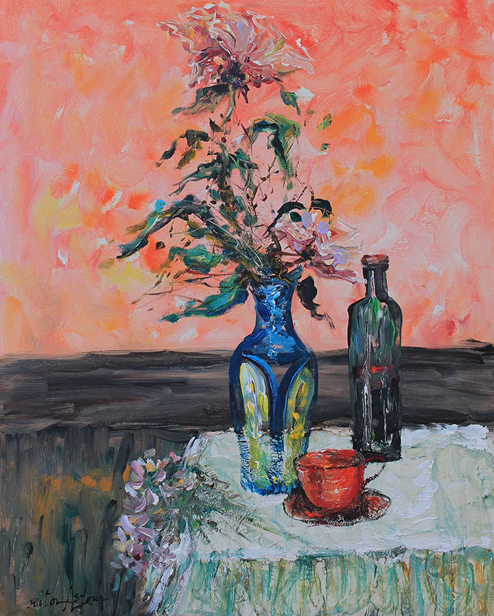Pink Wall by Rita Asfour, Image 1.