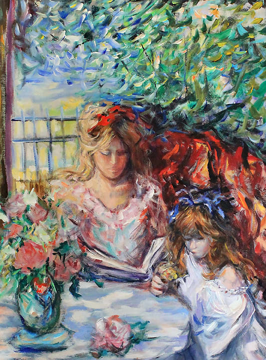 Story Telling by Rita Asfour, Image 1.
