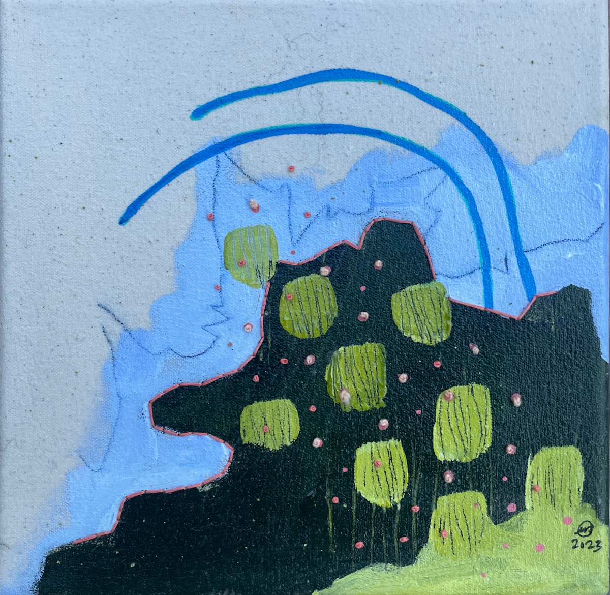 The Lanscape Had Green by Marie Darling, Image 4.