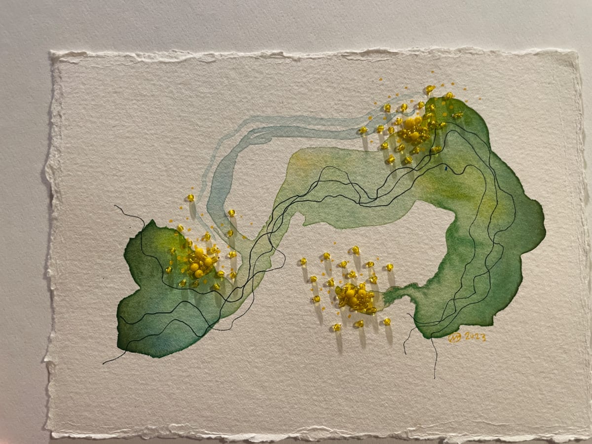 Burst of Yellow by Marie Darling 