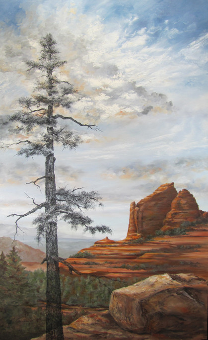 Sedona Pine by Cyndy Carstens 