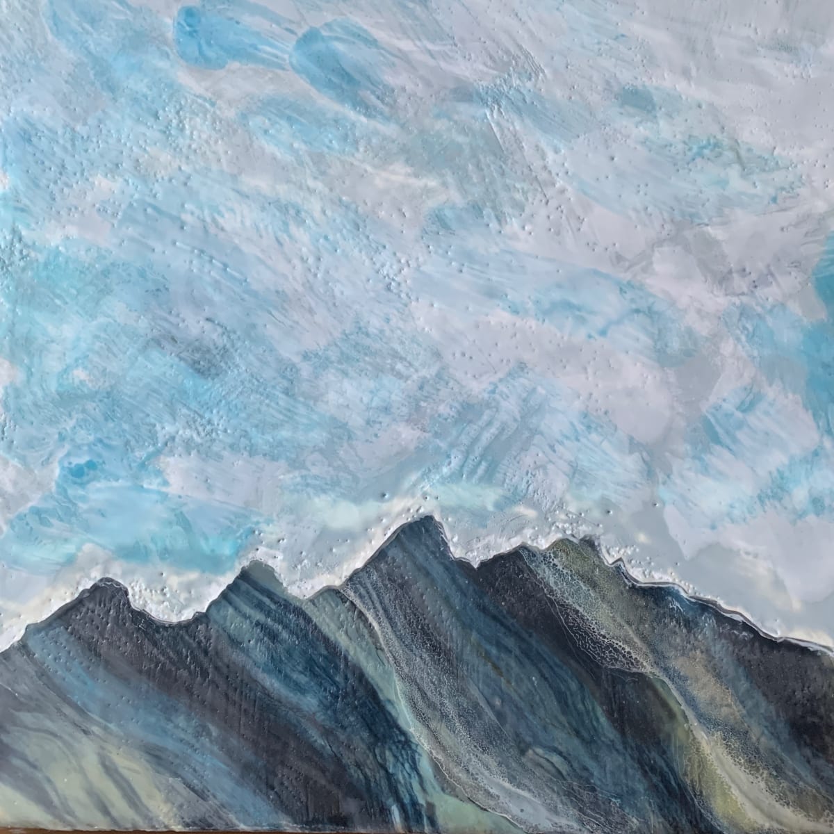 Teton Waves by Laura Drew Art 