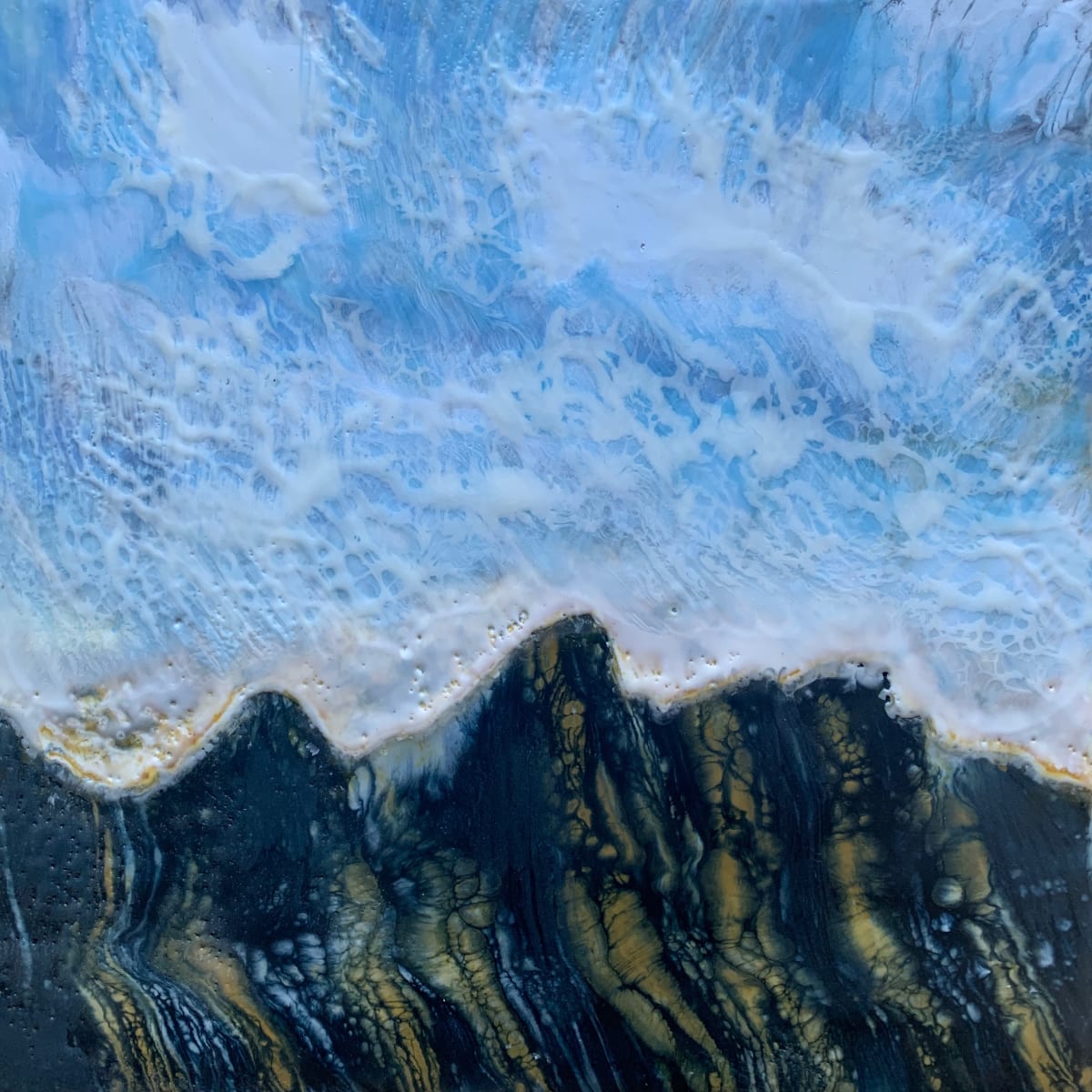 Teton Waves by Laura Drew Art 