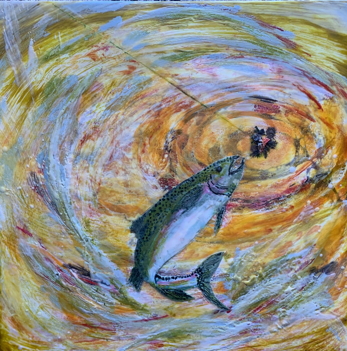 Sunset Dinner by Laura Drew Art, Image 14.