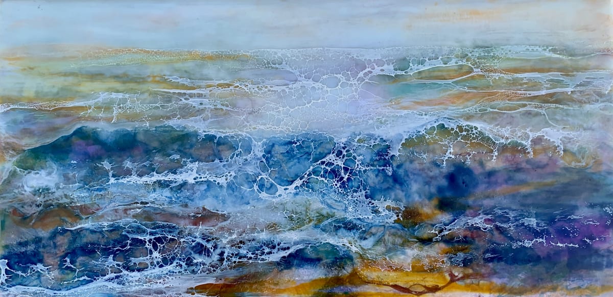 Breaking Waves by Laura Drew Art 