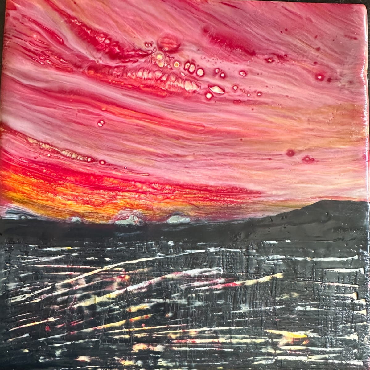 Colored Sky by Laura Drew Art 