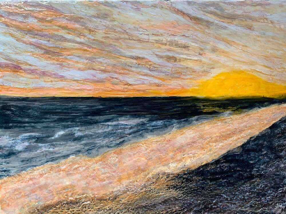 Florida Sunset by Laura Drew Art, Image 5.