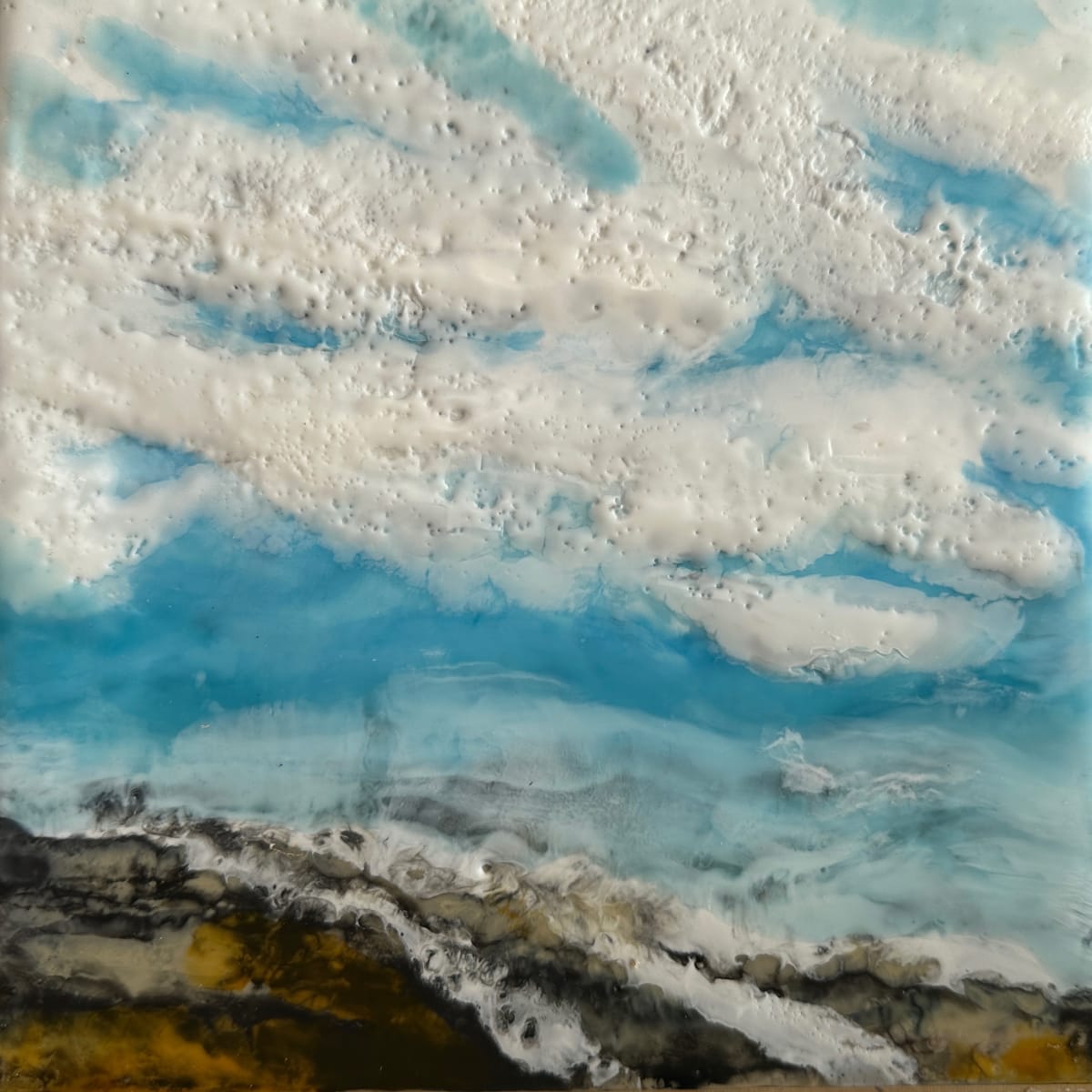 Mountains In the Sky by Laura Drew Art 