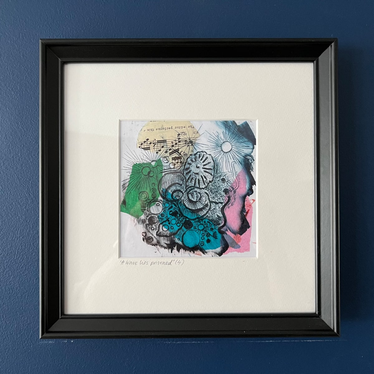 A Wave Lies Prisoned 4 by Nicky   Image: SOLD