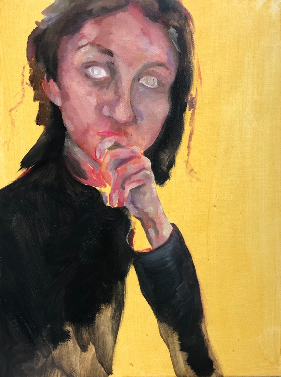 Self-Portrait (Whiplash) by Nicky Gabris 