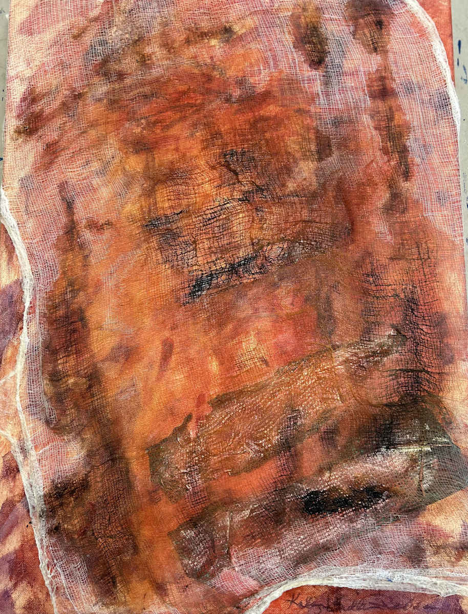 Remnant: "His Shroud" by Kathryn Endlein Redden  Image: God sent His Son to die and was raised from the dead . 