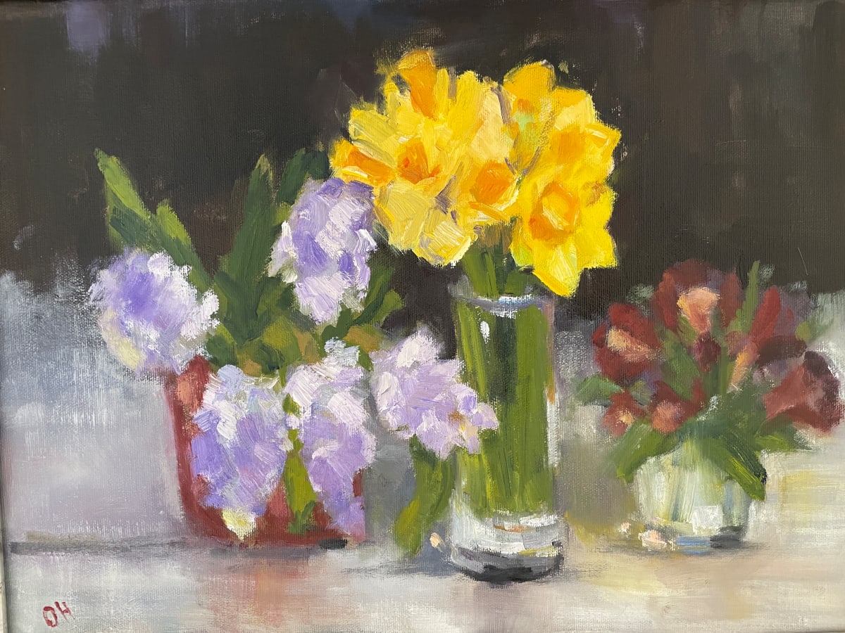 Flowers by Olga Hegner, Image 1.
