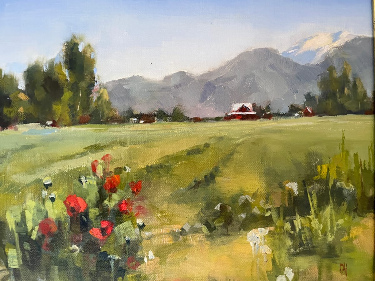 Eden, UT - Poppies by Olga Hegner 