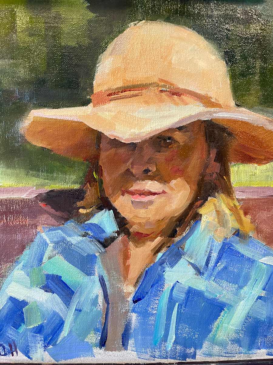 Nice Hat - Light Felt by Olga Hegner, Image 1.