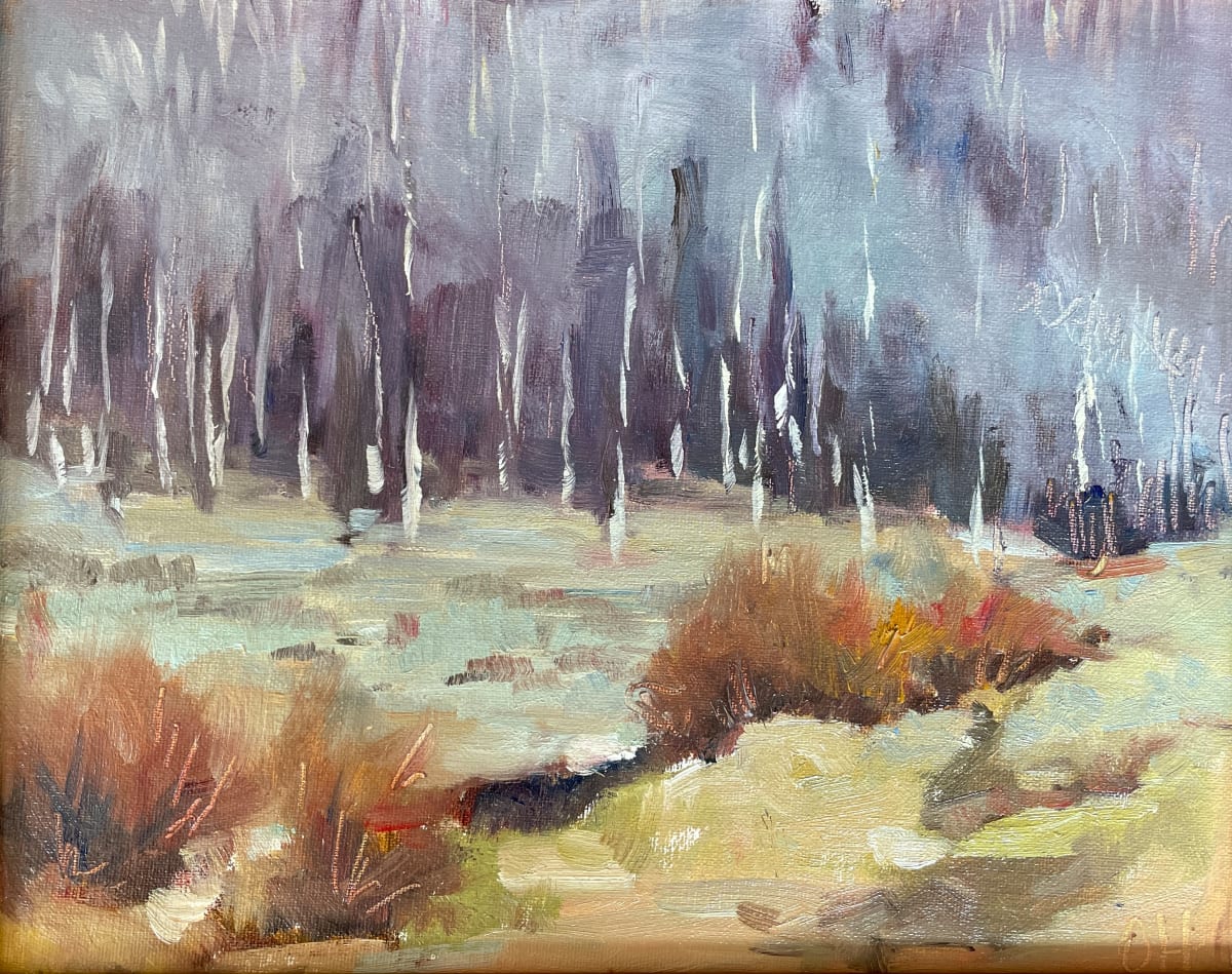 Late Fall In the Wasatch Mountains by Olga Hegner, Image 1.
