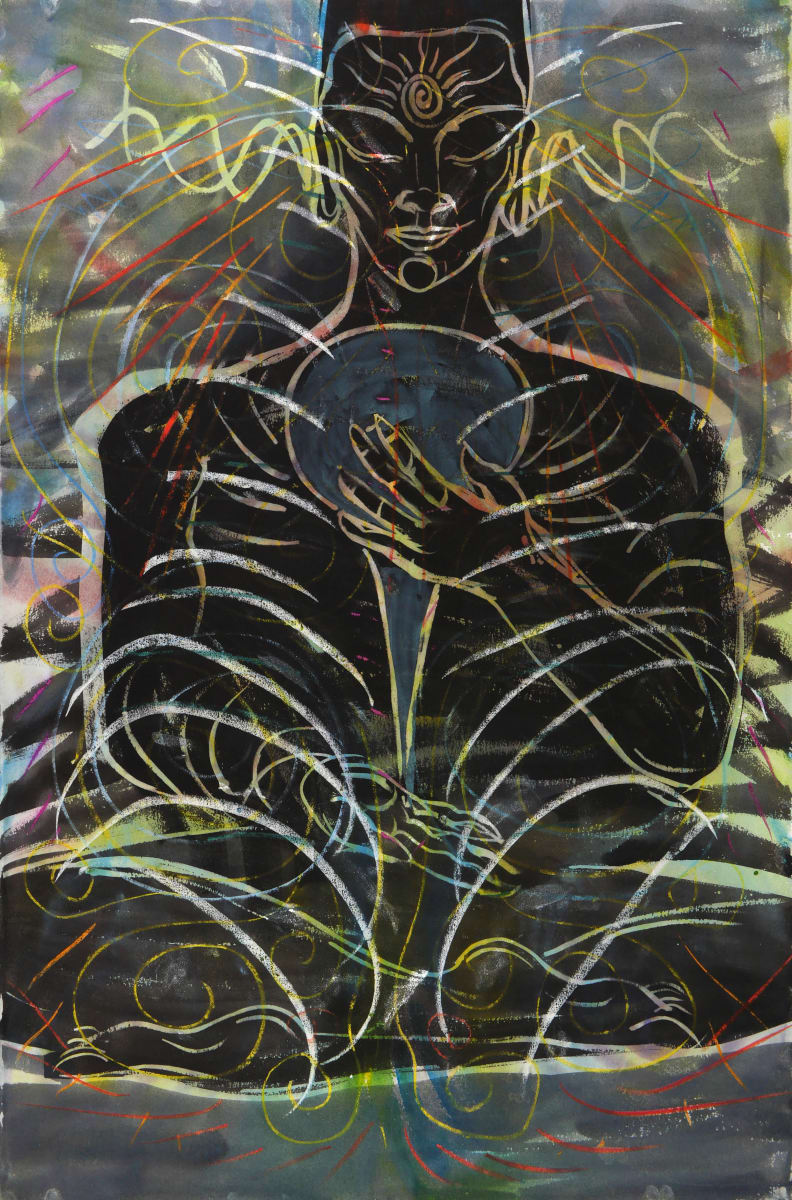 Meditator by Janet Morgan 