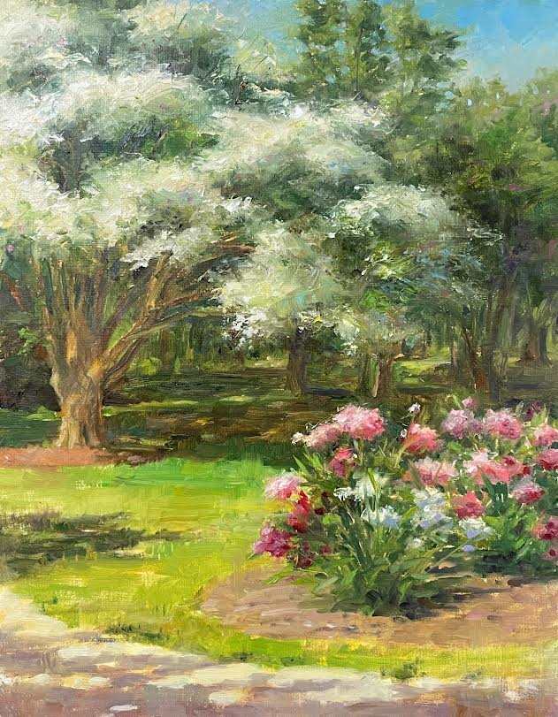 Spring Morning at The Planting Fields by Denise Franzino, Image 1.
