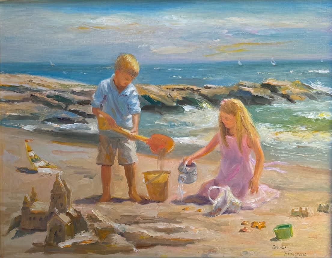 Building Sandcastles by Denise Franzino, Image 1.