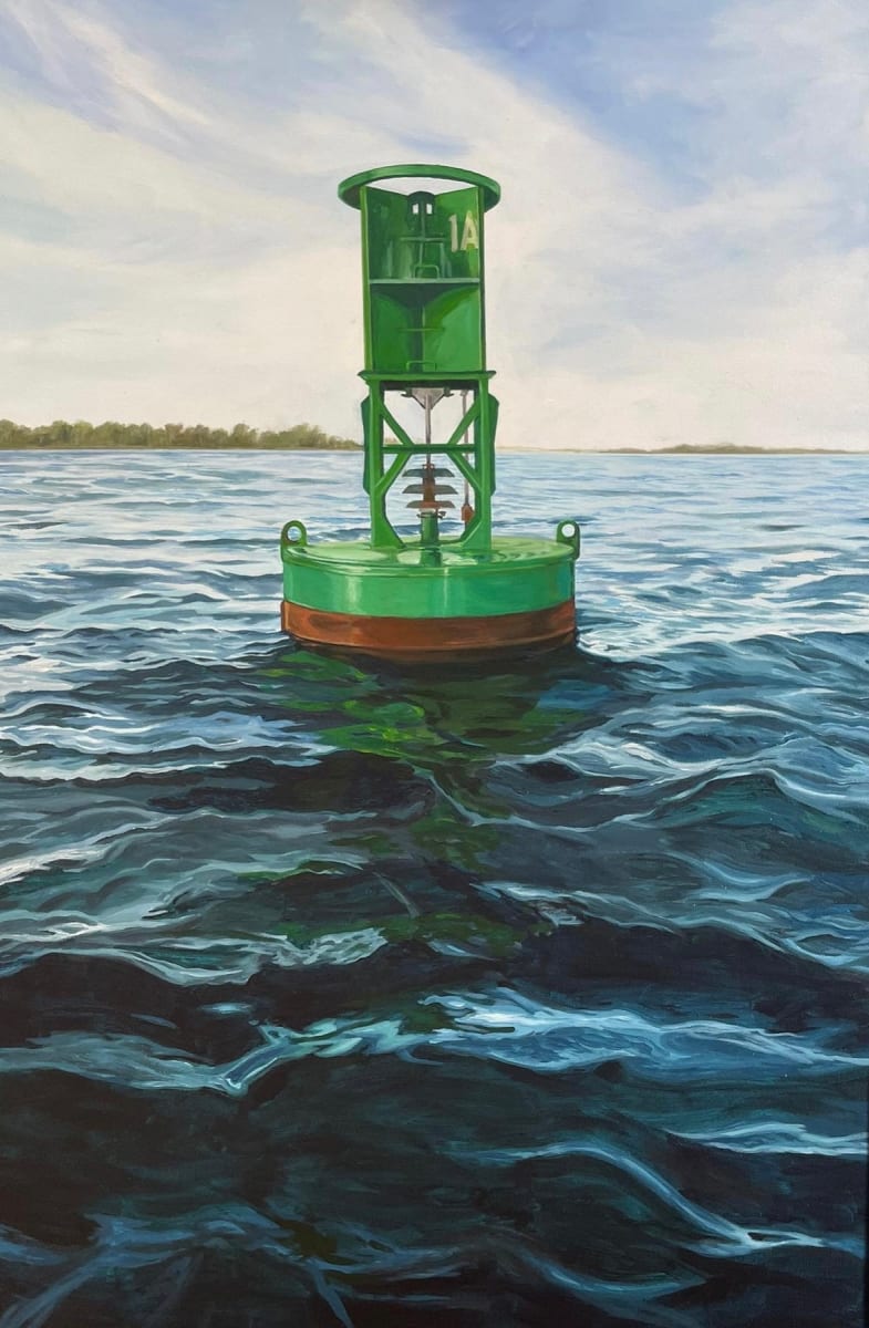 Moody Buoy by Kirsten Swanson Bowen 