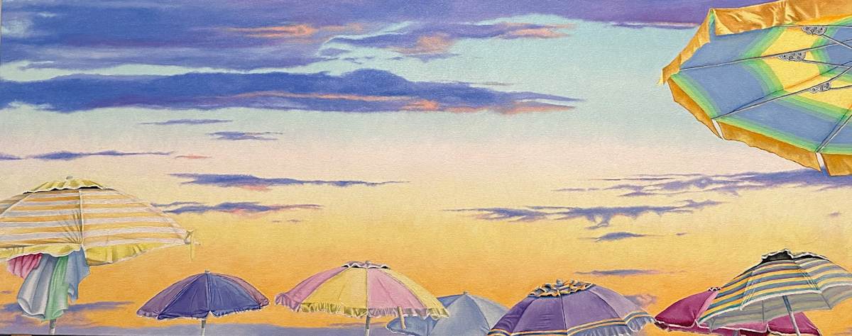 Evening Glow, August 7th. by Jacqueline DuBarry 