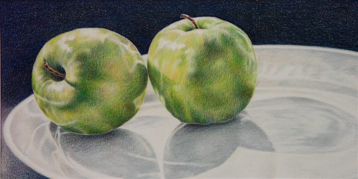 Green Apples by Eileen Baumeister McIntyre 