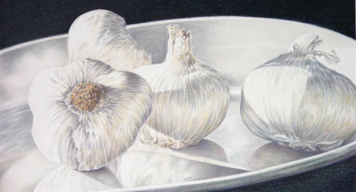 Garlic IV by Eileen Baumeister McIntyre 