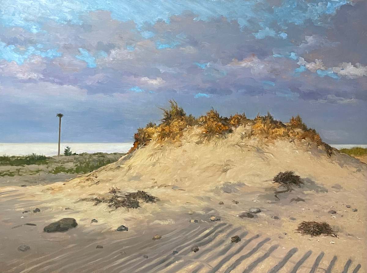 August Sunset, Cedar Beach by David Peikon, Image 1.