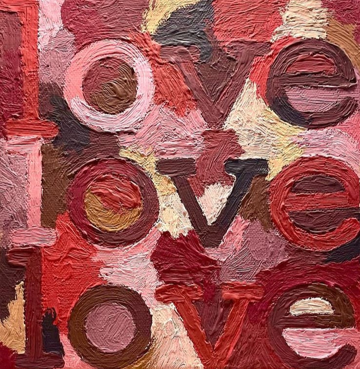 Deep Red Love by Kirsten Swanson Bowen 