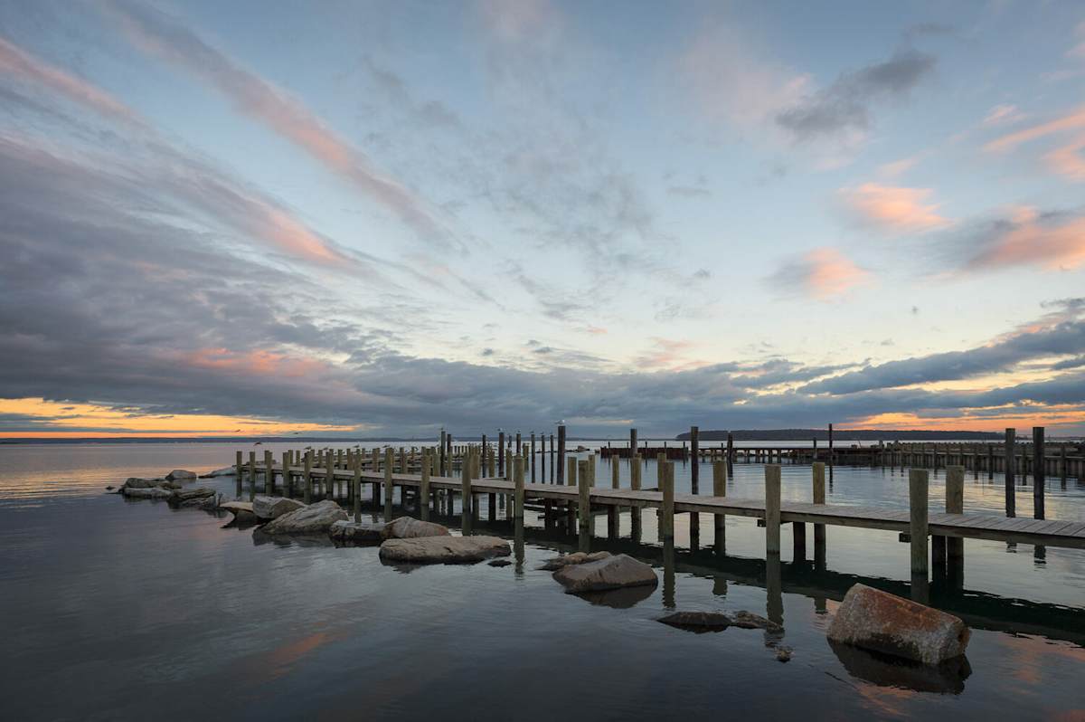 New Suffolk Marina by Mike McLaughlin 