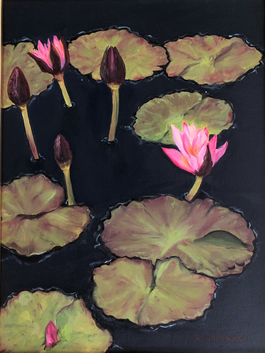 Nymphaea II by Hillary Serota Needle 