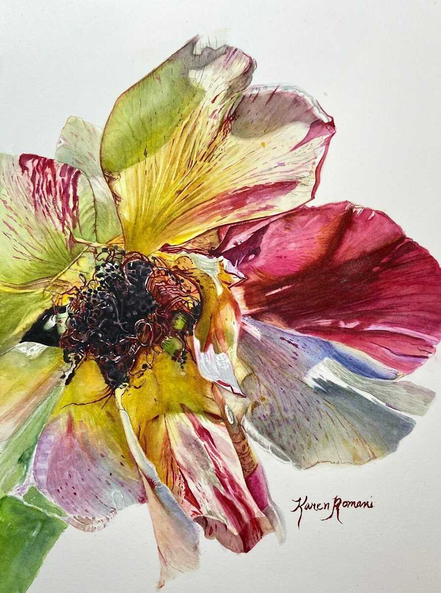 Kaleidoscope of Flowers by Karen Romani 
