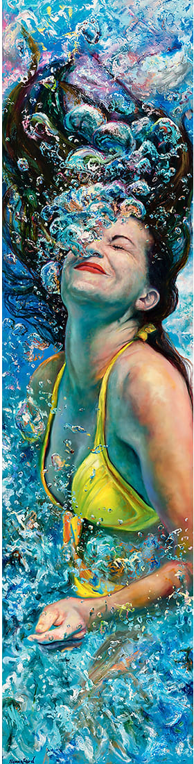 "Blue Crush" by Jennifer Hannaford, Image 1.