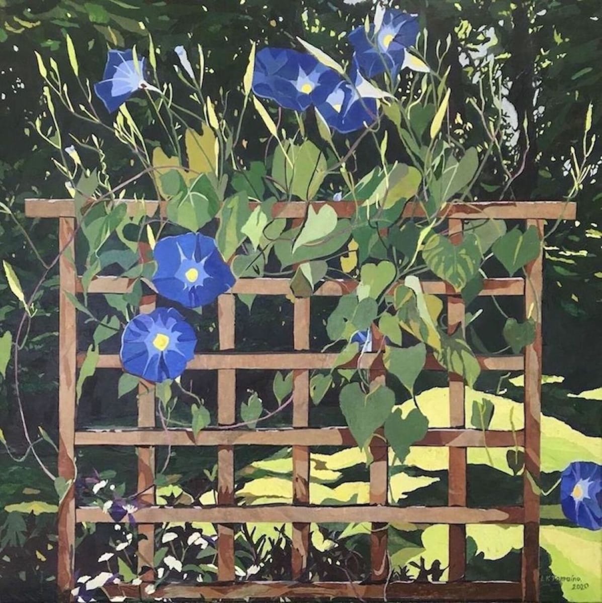 Oh, Morning Glories! by Leah Tomaino 