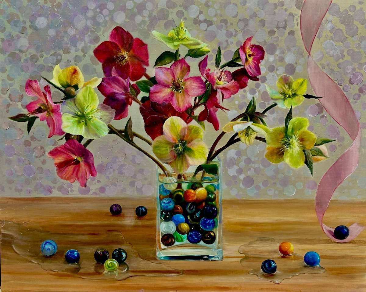 Hellebores Have Arrived by Marjorie Vandestouwe 